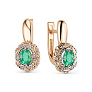 Серьги золотые 23891-101 | Серьги золотые 23891-101 купить по цене 181672 руб. в ювелирном магазине ⭐️ «Золотая Подкова»