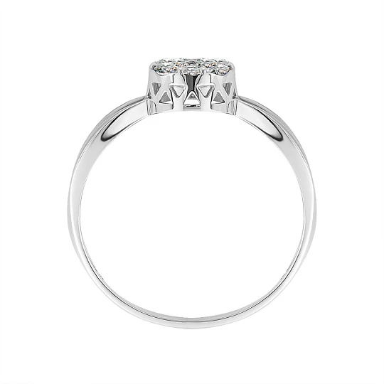 Кольцо из золота с бриллиантами