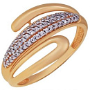 Кольцо золотое 822077 | Кольцо золотое 822077 купить по цене 81675 руб. в ювелирном магазине ⭐️ «Золотая Подкова»