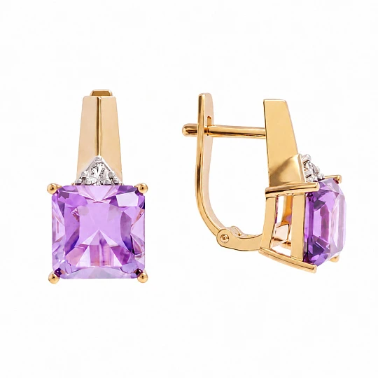 Серьги золотые 1029672-11130-A