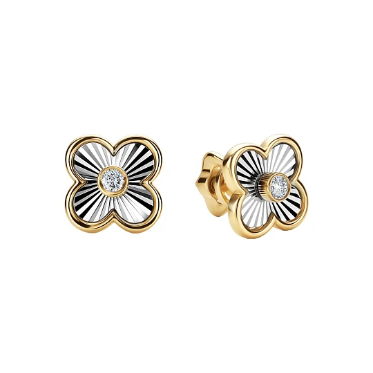 Серьги золотые 26163-300 | Серьги с бриллиантами купить по выгодной цене в ювелирном магазине ⭐️ «Золотая Подкова» Серьги золотые 26163-300 | Серьги с бриллиантами купить по выгодной цене в ювелирном магазине ⭐️ «Золотая Подкова»