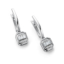 Серьги золотые 26004-200 | Серьги золотые 26004-200 купить по цене 149634 руб. в ювелирном магазине ⭐️ «Золотая Подкова»