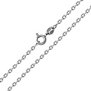 Цепь серебряная 0804R050L55 | Цепь серебряная 0804R050L55 купить по цене 3533 руб. в ювелирном магазине ⭐️ «Золотая Подкова»
