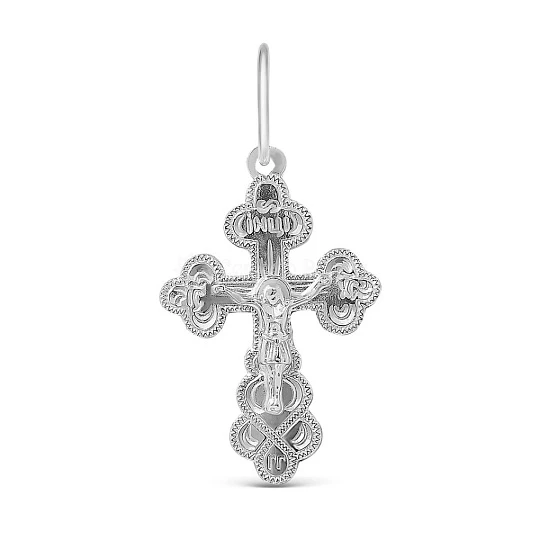 Подвеска серебряная К2-156р | Ювелирные изделия от бренда Серебро России 💍 купить по доступной цене в ювелирной сети «Золотая Подкова»