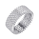 Кольцо серебряное SL-R00248-X-W-X-X-W | Кольцо серебряное SL-R00248-X-W-X-X-W купить по цене 6586 руб. в ювелирном магазине ⭐️ «Золотая Подкова»