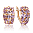 Серьги золотые 02-5430-00-203-1110 | Серьги золотые 02-5430-00-203-1110 купить по цене 63315 руб. в ювелирном магазине ⭐️ «Золотая Подкова»