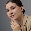 Серьги золотые 26004-200 | Серьги золотые 26004-200 купить по цене 149634 руб. в ювелирном магазине ⭐️ «Золотая Подкова»