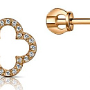 Серьги золотые С130-2937 | Серьги золотые С130-2937 купить по цене 37170 руб. в ювелирном магазине ⭐️ «Золотая Подкова»