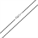 Цепь серебряная 1301R030L40 | Цепь серебряная 1301R030L40 купить по цене 3102 руб. в ювелирном магазине ⭐️ «Золотая Подкова»