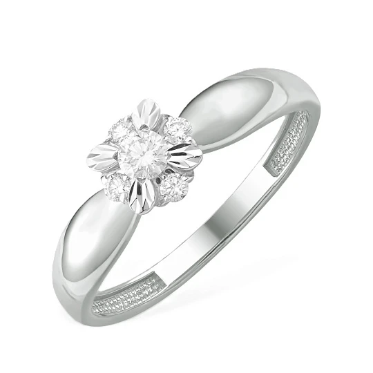 Кольцо золотое К32119861 | Ювелирные изделия Обручальные и помолвочные купить по выгодной цене в ювелирном магазине ⭐️ «Золотая Подкова»