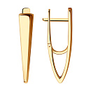 Серьги серебряные 93-120-00611-1 поз. | Серьги серебряные 93-120-00611-1 поз. купить по цене 3405 руб. в ювелирном магазине ⭐️ «Золотая Подкова»