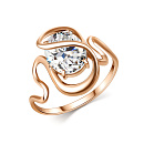 Кольцо золотое 10395009 Горный хрусталь | Кольцо золотое 10395009 Горный хрусталь купить по цене 48743 руб. в ювелирном магазине ⭐️ «Золотая Подкова»