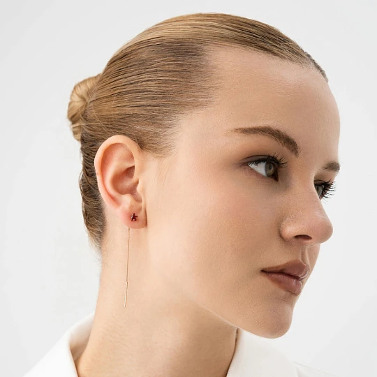 Серьги золотые 4344ст.кк | Продевки серьги купить по выгодной цене в ювелирном магазине ⭐️ «Золотая Подкова» Серьги золотые 4344ст.кк | Продевки серьги купить по выгодной цене в ювелирном магазине ⭐️ «Золотая Подкова»