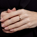 Кольцо золотое 16007-100 | Кольцо золотое 16007-100 купить по цене 99334 руб. в ювелирном магазине ⭐️ «Золотая Подкова»