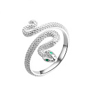 Кольцо серебряное CZ-R03910-X-W-NCE-X-X | Кольцо серебряное CZ-R03910-X-W-NCE-X-X купить по цене 3886 руб. в ювелирном магазине ⭐️ «Золотая Подкова»