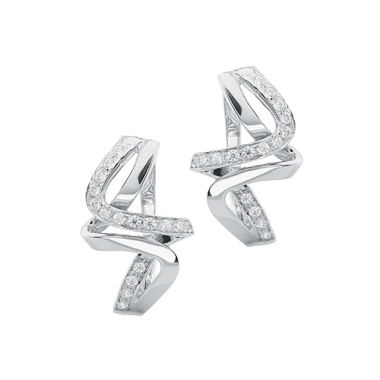 Серьги серебряные С743ВП-9101 | Женские серьги купить по выгодной цене в ювелирном магазине ⭐️ «Золотая Подкова»