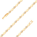 Браслет золотой ББ13116915 | Браслет золотой ББ13116915 купить по цене 214901 руб. в ювелирном магазине ⭐️ «Золотая Подкова»