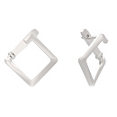 Серьги серебряные 1051652-00000 | Серьги серебряные 1051652-00000 купить по цене 3886 руб. в ювелирном магазине ⭐️ «Золотая Подкова»