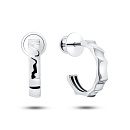 Серьги серебряные 01194-20-090101-00 | Серьги серебряные 01194-20-090101-00 купить по цене 8604 руб. в ювелирном магазине ⭐️ «Золотая Подкова»