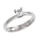 Кольцо серебряное 1042411-01210 | Кольцо серебряное 1042411-01210 купить по цене 3332 руб. в ювелирном магазине ⭐️ «Золотая Подкова»