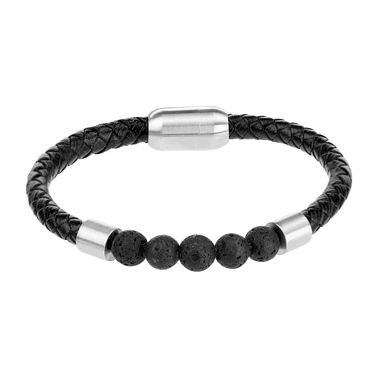 Браслет стальной AS-BR060-bkVl | Ювелирные изделия Мужские купить по выгодной цене в ювелирном магазине ⭐️ «Золотая Подкова»