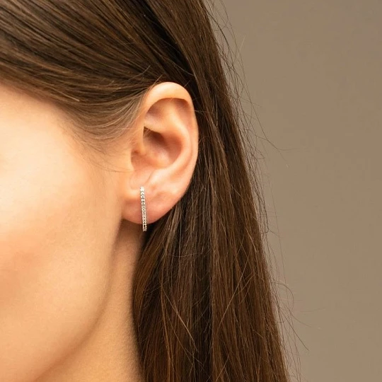 Серьги серебряные G1-LU-10063 | Серебряные серьги купить по выгодной цене в ювелирном магазине ⭐️ «Золотая Подкова»