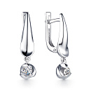 Серьги золотые 22869-200 | Серьги золотые 22869-200 купить по цене 142494 руб. в ювелирном магазине ⭐️ «Золотая Подкова»