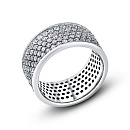 Кольцо серебряное 33120-10-090106-00 | Кольцо серебряное 33120-10-090106-00 купить по цене 21509 руб. в ювелирном магазине ⭐️ «Золотая Подкова»