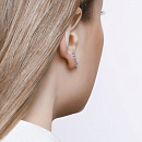 Серьги серебряные 94021890 | Серьги серебряные 94021890 купить по цене 5498 руб. в ювелирном магазине ⭐️ «Золотая Подкова»