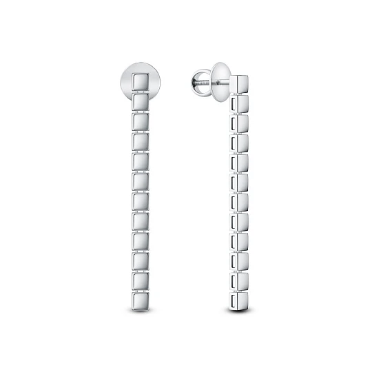 Серьги серебряные 00966-21-090101-00 | Ювелирные изделия в сети Золотая Подкова