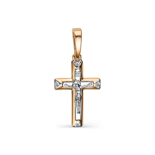 Подвеска золотая 34016-100 | Ювелирные изделия в сети Золотая Подкова