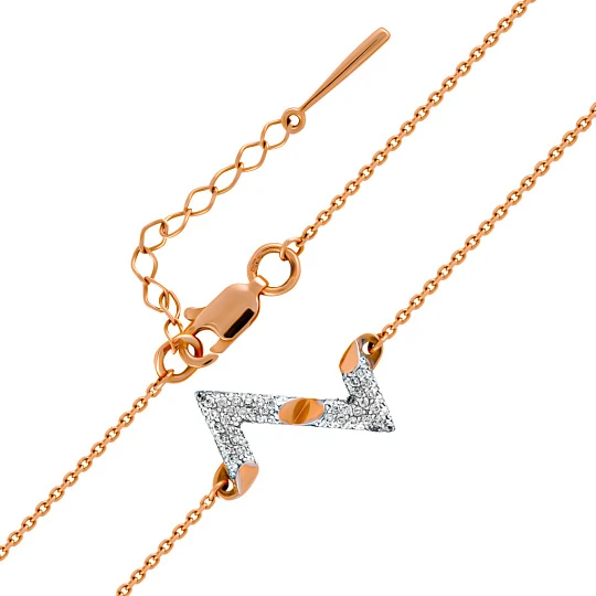 Браслет золотой 980409 | Золотые браслеты купить по выгодной цене в ювелирном магазине ⭐️ «Золотая Подкова»