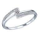 Кольцо золотое 821099Б. | Кольцо золотое 821099Б. купить по цене 37125 руб. в ювелирном магазине ⭐️ «Золотая Подкова»