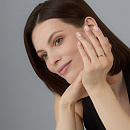 Кольцо золотое 13863-100 | Кольцо золотое 13863-100 купить по цене 49324 руб. в ювелирном магазине ⭐️ «Золотая Подкова»