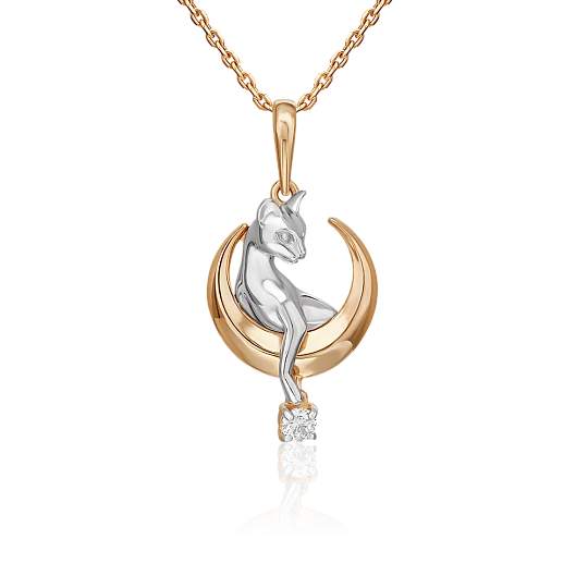 Подвеска золотая 03-3591-00-401-1111 | Ювелирные изделия в сети Золотая Подкова