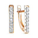 Серьги золотые С2754-120 | Серьги золотые С2754-120 купить по цене 92182 руб. в ювелирном магазине ⭐️ «Золотая Подкова»