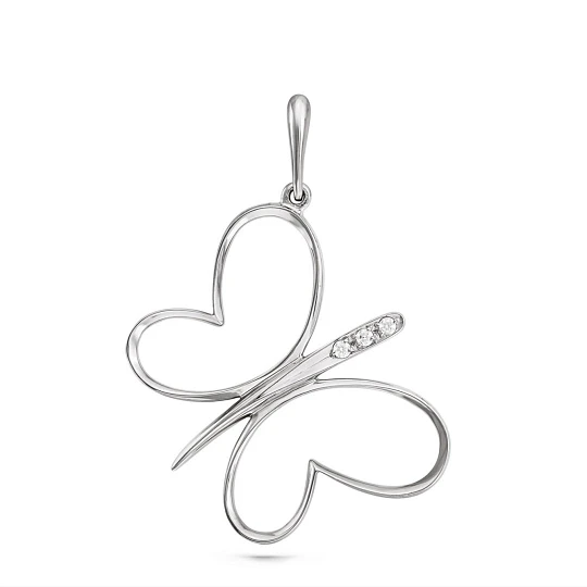 Подвеска серебряная 3-102-7900 | Серебряные подвески и кулоны купить по выгодной цене в ювелирном магазине ⭐️ «Золотая Подкова»