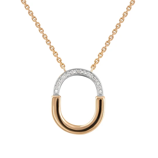 Колье золотое 66161-100 | Ювелирные изделия от бренда Алькор 💍 купить по доступной цене в ювелирной сети «Золотая Подкова»