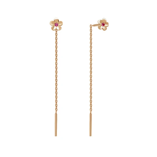 Серьги золотые 26019800 | Продевки серьги купить по выгодной цене в ювелирном магазине ⭐️ «Золотая Подкова» Серьги золотые 26019800 | Продевки серьги купить по выгодной цене в ювелирном магазине ⭐️ «Золотая Подкова»