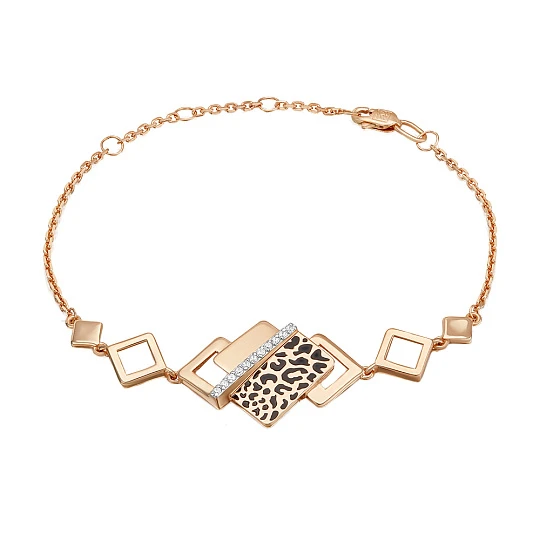 Браслет золотой 05-0801-00-401-1110 | Ювелирные изделия от бренда Платина 💍 купить по доступной цене в ювелирной сети «Золотая Подкова»