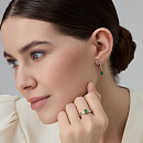 Серьги золотые 25-101 | Серьги золотые 25-101 купить по цене 118140 руб. в ювелирном магазине ⭐️ «Золотая Подкова»