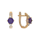 Серьги золотые 1041392-11130-A | Серьги золотые 1041392-11130-A купить по цене 37732 руб. в ювелирном магазине ⭐️ «Золотая Подкова»