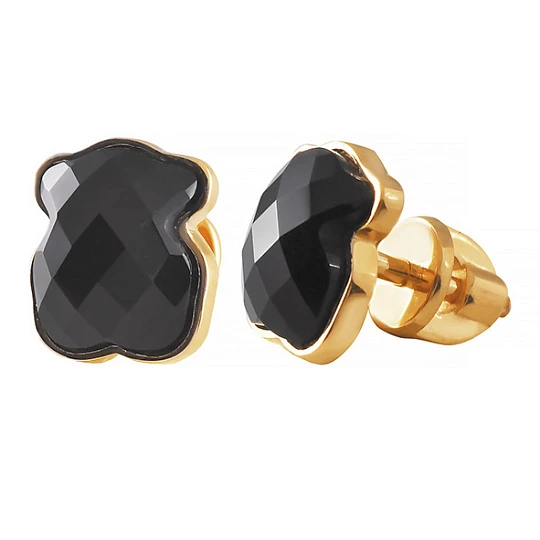 Серьги золотые 930522Агат | Серьги с агатами купить по выгодной цене в ювелирном магазине ⭐️ «Золотая Подкова»