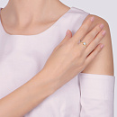 Кольцо золотое Т13601А624 | Кольцо золотое Т13601А624 купить по цене 95385 руб. в ювелирном магазине ⭐️ «Золотая Подкова»