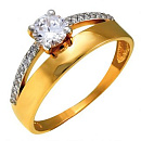 Кольцо золотое 802-01805-10-00-20-00 | #default_image_alt#