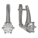 Серьги серебряные 1035922-01210 | Серьги серебряные 1035922-01210 купить по цене 2151 руб. в ювелирном магазине ⭐️ «Золотая Подкова»