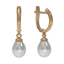 Серьги золотые 1062-11250 | Серьги золотые 1062-11250 купить по цене 83265 руб. в ювелирном магазине ⭐️ «Золотая Подкова»