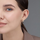 Серьги золотые 25833-170 | Серьги золотые 25833-170 купить по цене 123394 руб. в ювелирном магазине ⭐️ «Золотая Подкова»