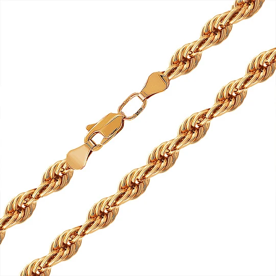 Цепь золотая ЦПКД40110060 | Цепи купить по выгодной цене в ювелирном магазине ⭐️ «Золотая Подкова»