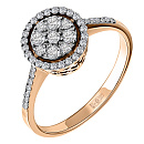 Кольцо золотое 920366Бр. | Кольцо золотое 920366Бр. купить по цене 183517 руб. в ювелирном магазине ⭐️ «Золотая Подкова»